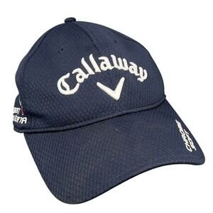 Callaway Golf Hat Mens Golfing Adjustable Strap Blue Clubhouse Preppy Big Bertha